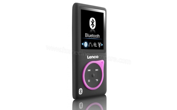 LENCO Xemio-767 BT Rose 8 Go - Vue 3/4 gauche