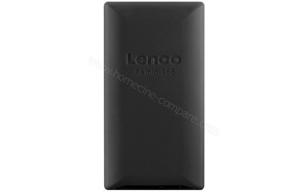 LENCO Xemio-966 Noir 8 Go - Vue de l'arri&egrave;re