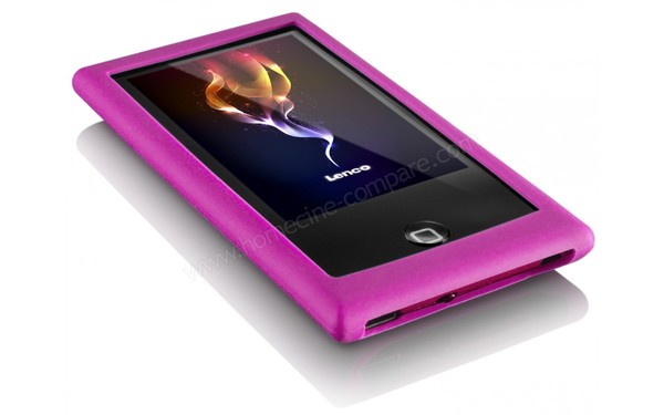 LENCO Xemio-966 Rose 8 Go - Vue 3/4 gauche