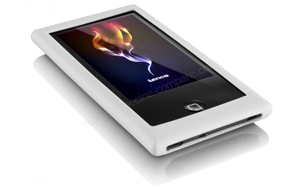 LENCO Xemio-966 Blanc 8 Go - Vue 3/4 gauche