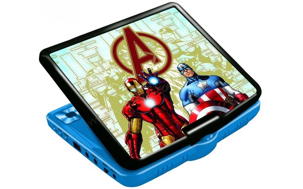 LEXIBOOK DVDP6AV Marvel Avengers - Vue de l'arri&egrave;re