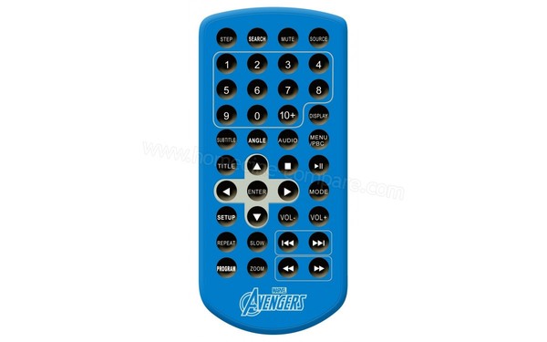 LEXIBOOK DVDP6AV Marvel Avengers - T&eacute;l&eacute;commande