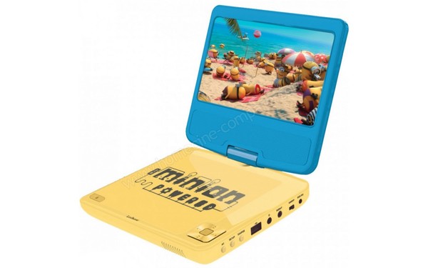 LEXIBOOK DVDP6DES Minions - Vue 3/4 droite