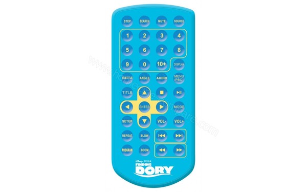 LEXIBOOK DVDP6DO Dory - T&eacute;l&eacute;commande