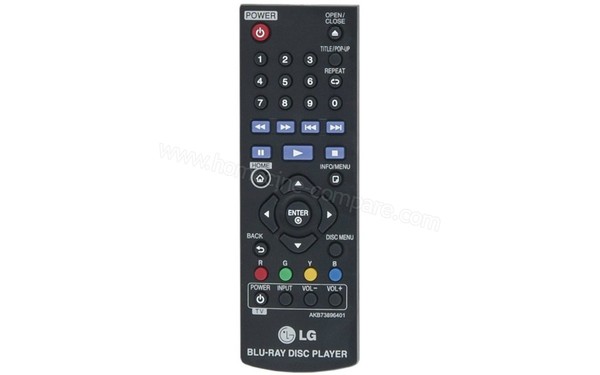 LG BP250 - T&eacute;l&eacute;commande (cr&eacute;dit : Darty)