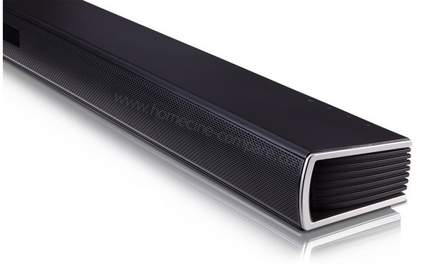 LG SH4 - Vue rapproch&eacute;e - Barre de son