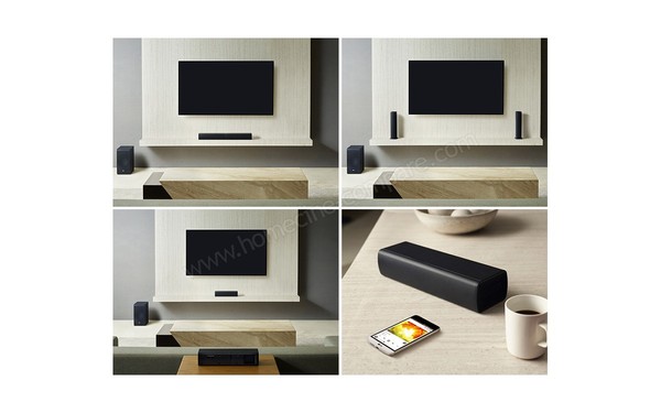 LG SJ7 - Modes d'installation multiples