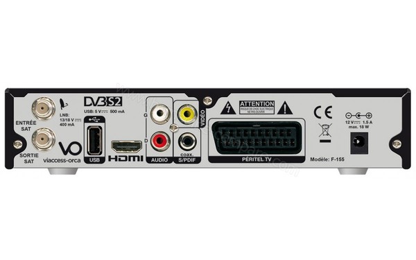 LISTO F-155 HD - Vue de l'arri&egrave;re