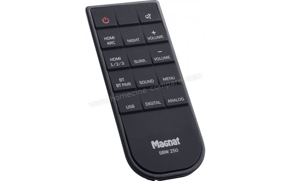 MAGNAT SBW 250 - T&eacute;l&eacute;commande