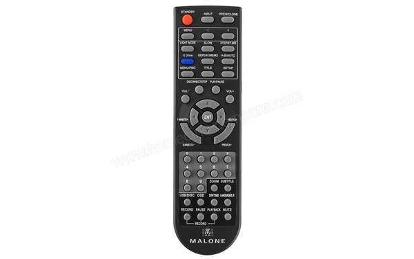 MALONE Mega Party Sound - T&eacute;l&eacute;commande