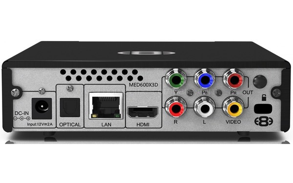 MEDE8ER MED600X3D - Vue arri&egrave;re