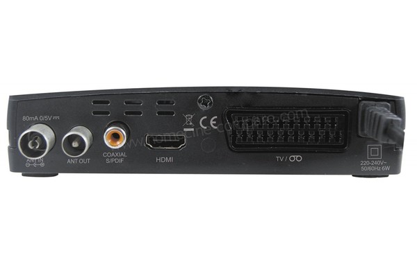 METRONIC Zapbox HD-SO.1 - Vue de l'arri&egrave;re