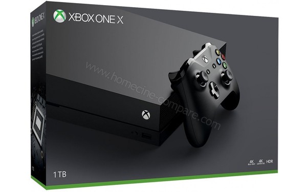 MICROSOFT Xbox One X 1 To - Packaging