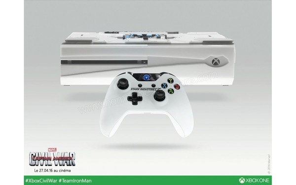 MICROSOFT Xbox One Stark Industries - Vue de face