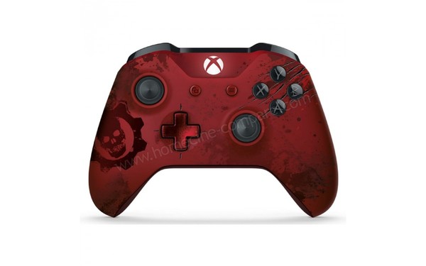 MICROSOFT Xbox One S GOW 4 Limited Edition - Manette relook&eacute;e GOW 4