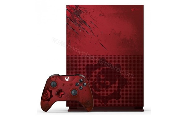 MICROSOFT Xbox One S GOW 4 Limited Edition - Console relook&eacute;e GOW 4
