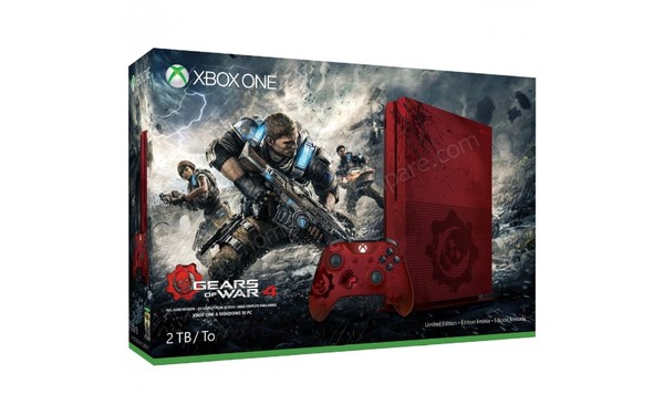 MICROSOFT Xbox One S GOW 4 Limited Edition - Packaging PS4 GO4