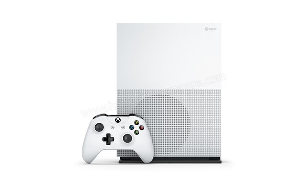 MICROSOFT Xbox One S 500 Go - Position verticale 3