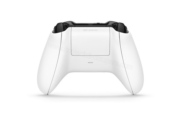 MICROSOFT Xbox One S 500 Go - Manette de jeu - vue de l'arri&egrave;re