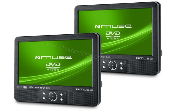 Muse M-970 DP Lecteur Blu-Ray portable Convertible 22,9 cm (9) Noir