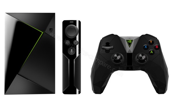 NVIDIA Shield TV 16 Go 2017 Manette - Accessoires fournis