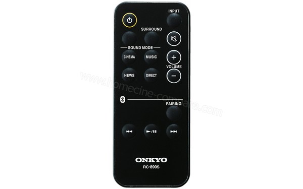 ONKYO SBT-200 - T&eacute;l&eacute;commande