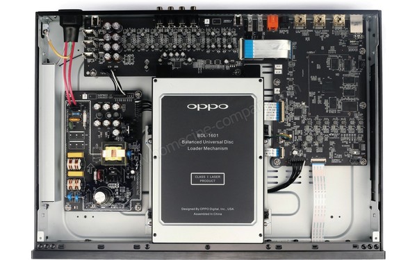 OPPO UDP-203EU - Vue de l'int&eacute;rieur