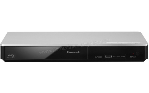 PANASONIC DMP-BD81EG Argent - Vue de face