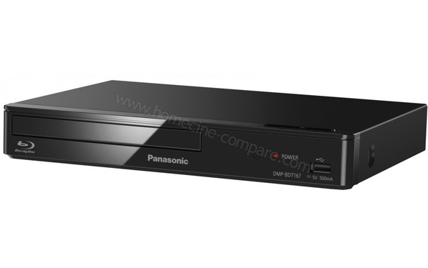 PANASONIC DMP-BDT167EF - Vue 3/4 droite 1