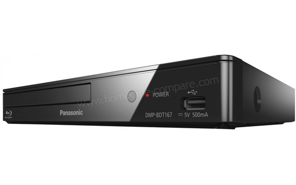 PANASONIC DMP-BDT167EF - Vue 3/4 droite 2