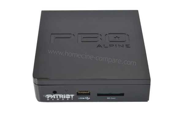 PATRIOT PBO Alpine Media Player - Vue de face