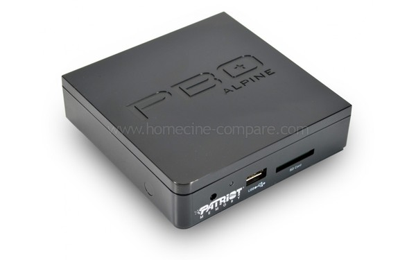 PATRIOT PBO Alpine Media Player - Vue 3/4 gauche