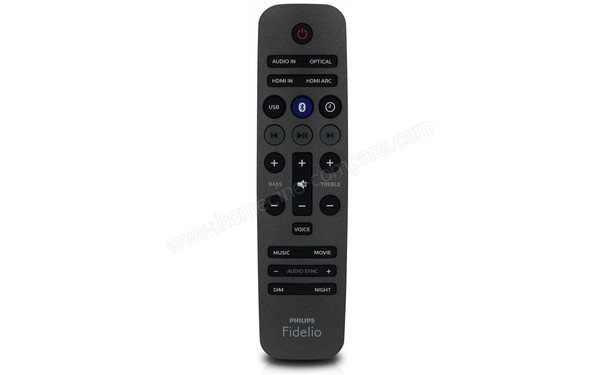 PHILIPS Fidelio B1 - T&eacute;l&eacute;commande