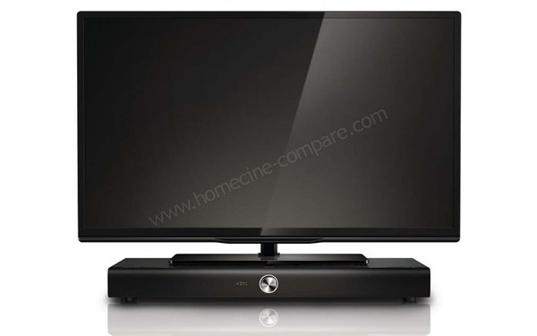PHILIPS HTL4110B - Vue de face avec TV