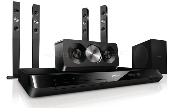 PHILIPS HTS5553 - Vue 3/4 gauche