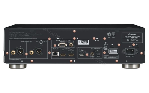 PIONEER UDP-LX800 - Vue de l'arri&egrave;re