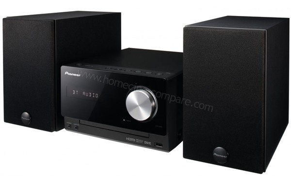 PIONEER X-CM52BT-K - Vue 3/4 droite