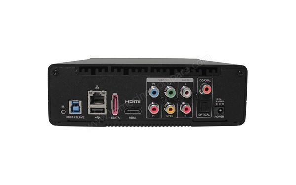 POPCORN HOUR A-410 (sans DD) - Vue de l'arri&egrave;re