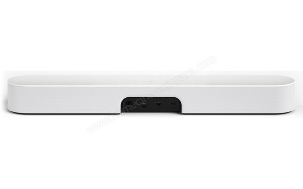 SONOS Beam Blanc - Vue de l'arri&egrave;re : connectique