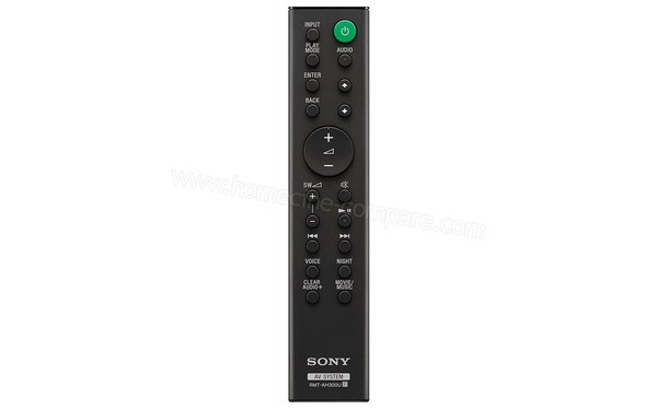 SONY HT-CT290 - T&eacute;l&eacute;commande