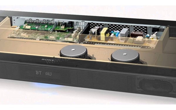 SONY HT-XT1 - Vue de l'int&eacute;rieur