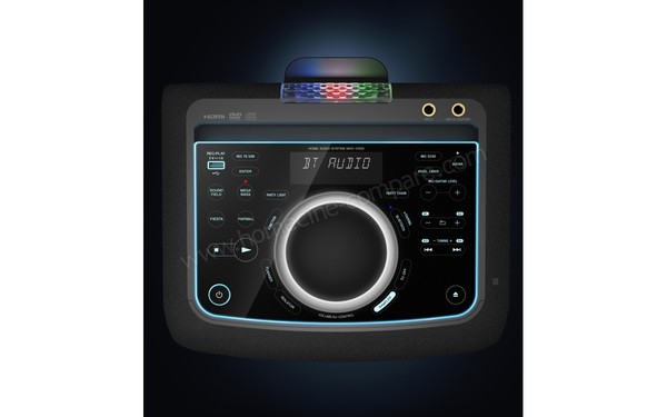 SONY MHC-V50D - Panneau de commandes