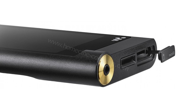 SONY NW-ZX2B 128 Go - Connectique