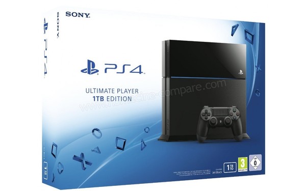 SONY PS4 1 To Imports EU - Packaging