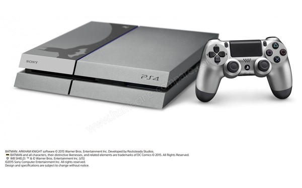 SONY PS4 Batman Arkham Knight Edition limit&eacute;e - Position horizontale - vue 3/4 droite