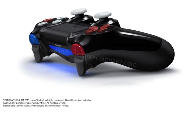 SONY PS4 Disney Infinity 3.0 Edition limit&eacute;e - Vue 3/4 arri&egrave;re - Manette personnalis&eacute;e