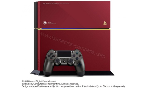 SONY PS4 Metal Gear Solid V TPP Edition limit&eacute;e - Vue de face - position verticale