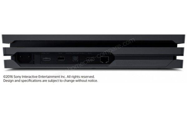SONY PS4 Pro 1 To Import EU - Vue de l'arri&egrave;re