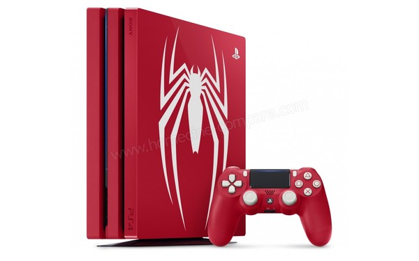 SONY PS4 Pro 1 To Spider-Man Edition limit&eacute;e - Mode vertical