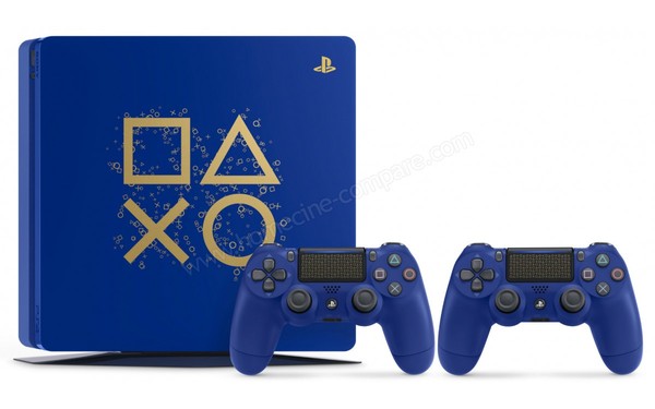 SONY PS4 Slim 500 Go Days of Play - Vue du dessus